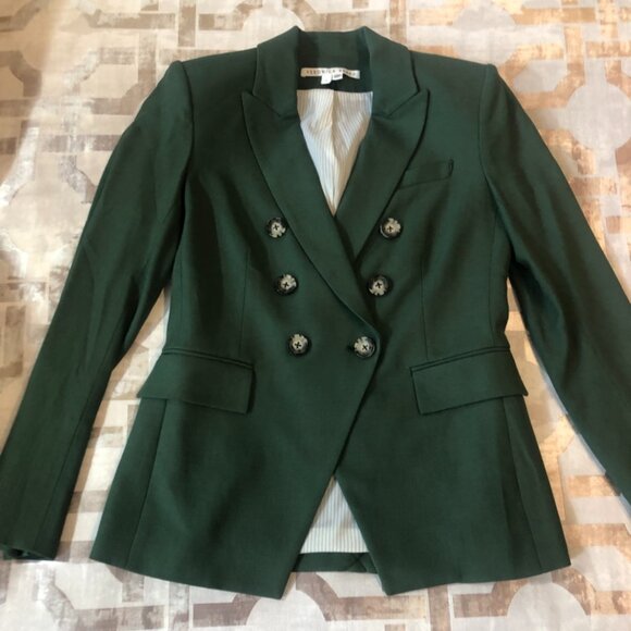 Veronica Beard Miller Dickey Jacket in Ivy - Picture 1 of 7